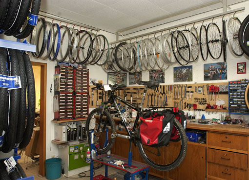Fox Radsport-Werkstatt